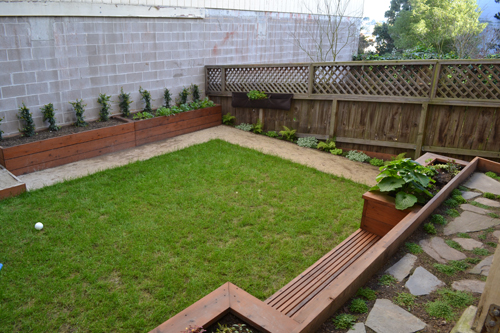 Back Yard Bench - Drought Tolerant Landscape Experts and Gardening